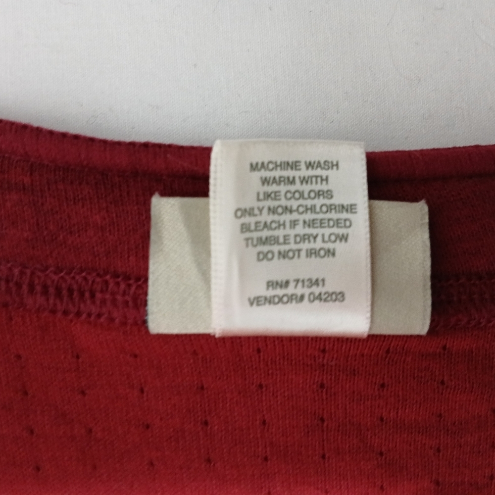 Men's LL BEAN Two Layer Driver's Long Sleeve Pull Over Shirt. Size L Tall - Picture 6 of 10